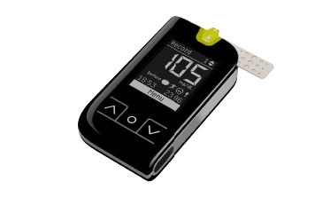 mylife Unio, the patient focused blood glucose measuring device.